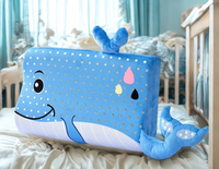 Walvis kussen met kussensloop