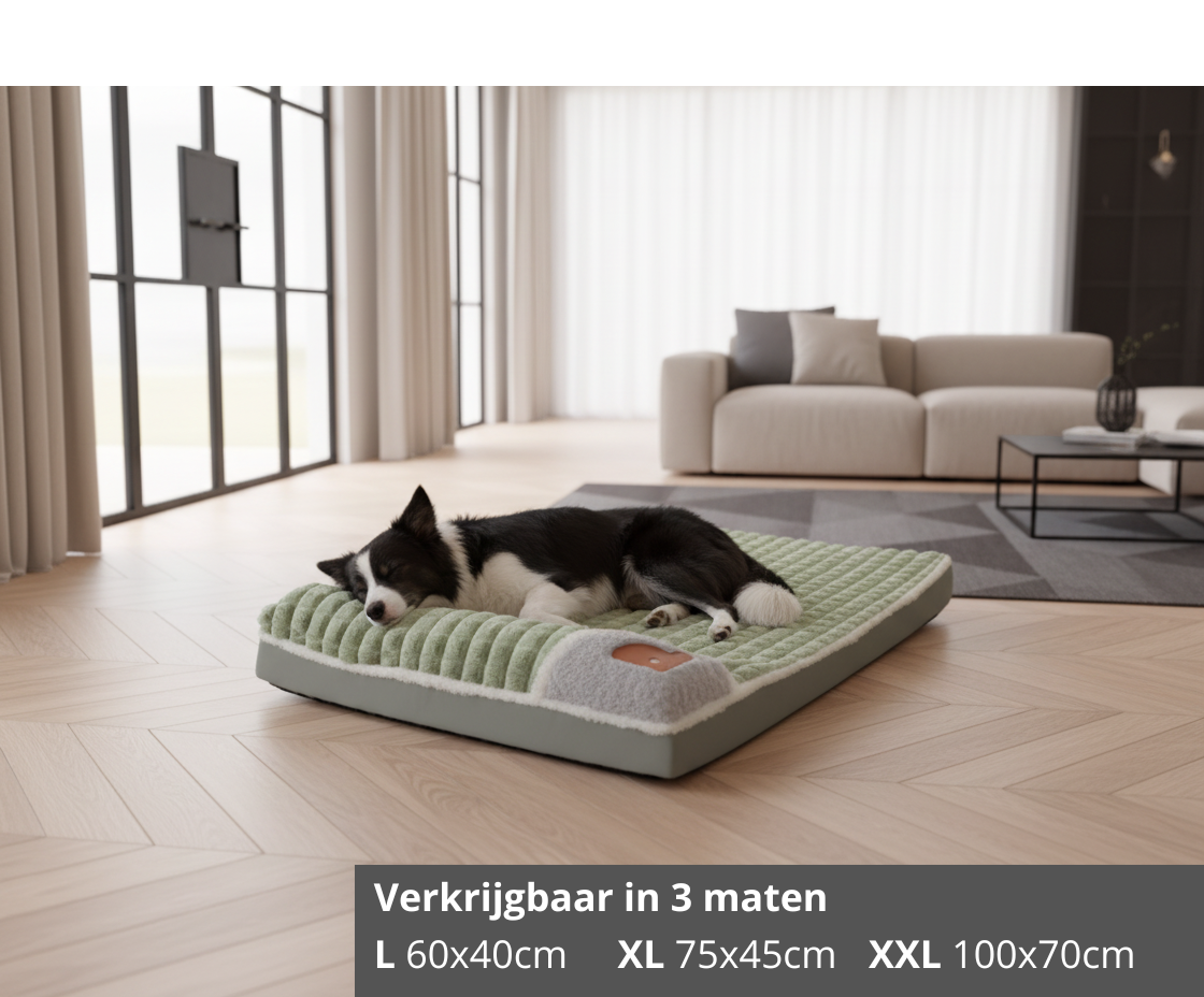 Ergonomisch huisdierenkussen – voor gezonde gewrichten & diepe rust.