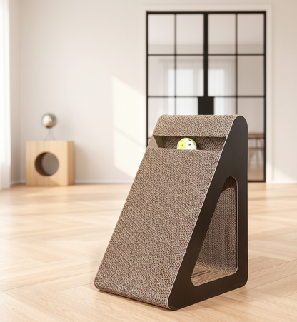 Krabben, spelen & relaxen – het 2-in-1 kattenparadijs