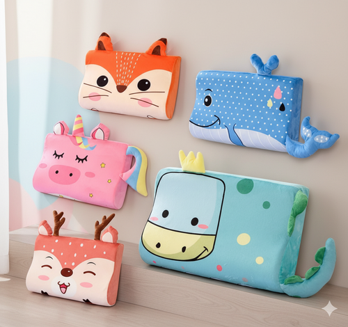 Slaap goed. Groei goed! Ergonomisch kussen – ondersteunt groei en zachte dromen.