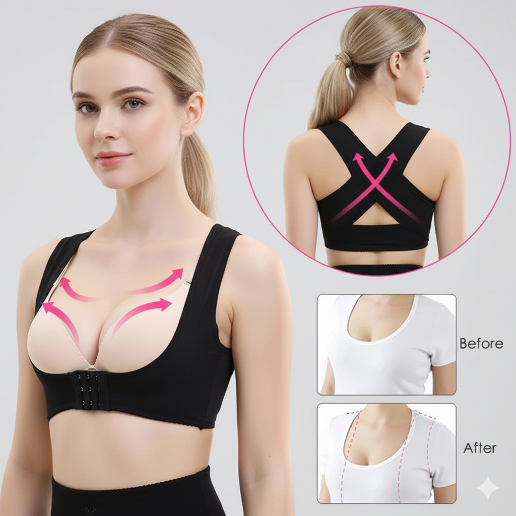 Zeg vaarwel tegen rugpijn. Dé houdingcorrector voor Dames