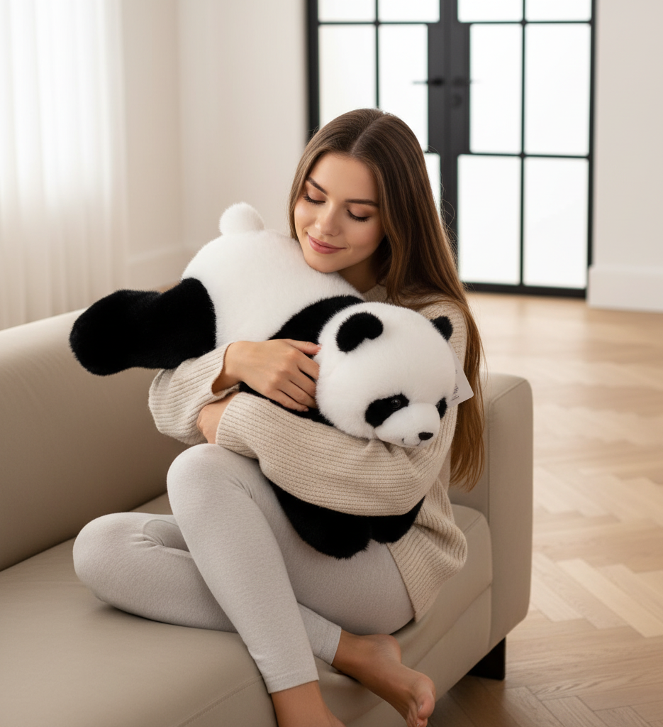 Voel je nooit meer alleen, dit knuffeldier knuffelt terug! Voor jong & oud.