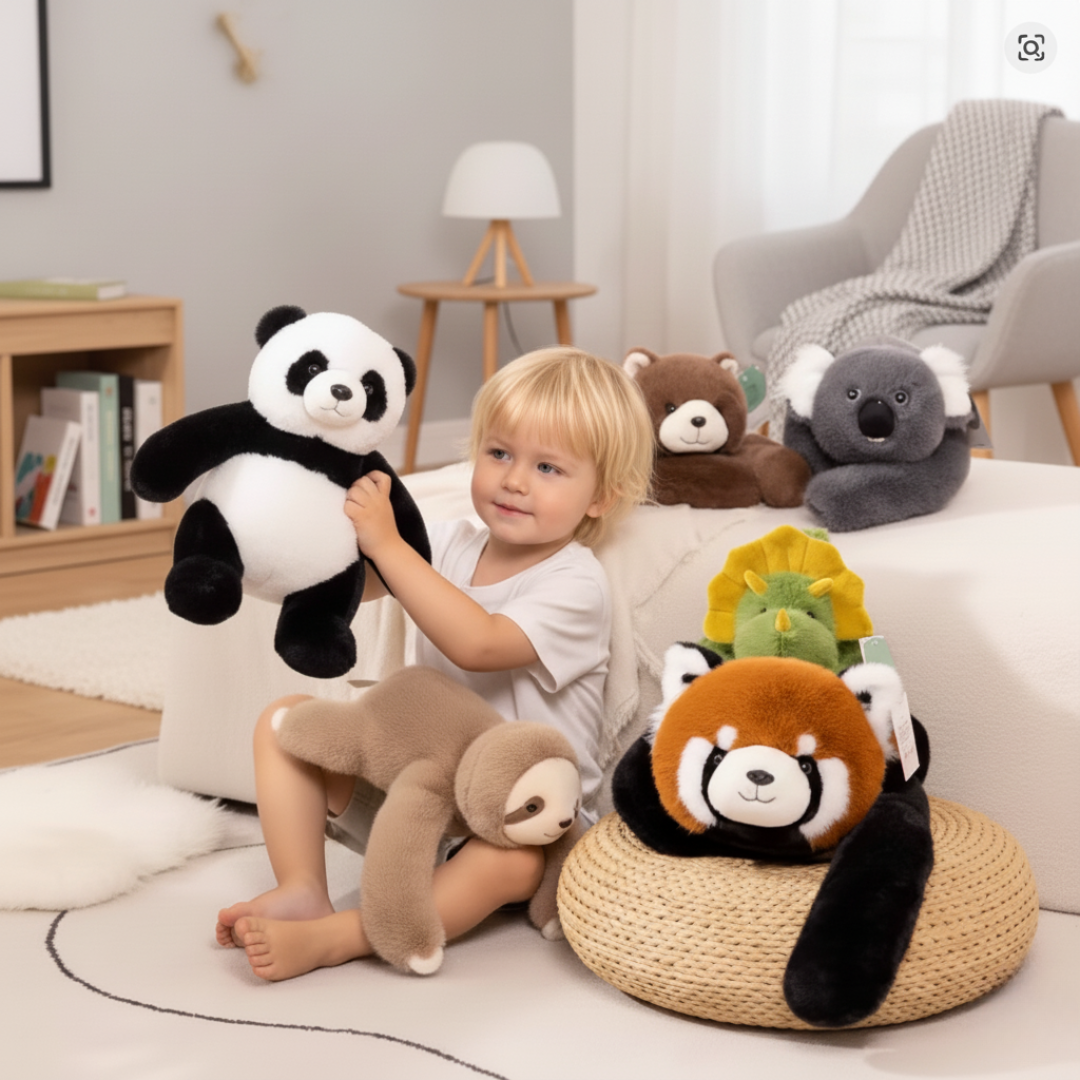 Voel je nooit meer alleen, dit knuffeldier knuffelt terug! Voor jong & oud.