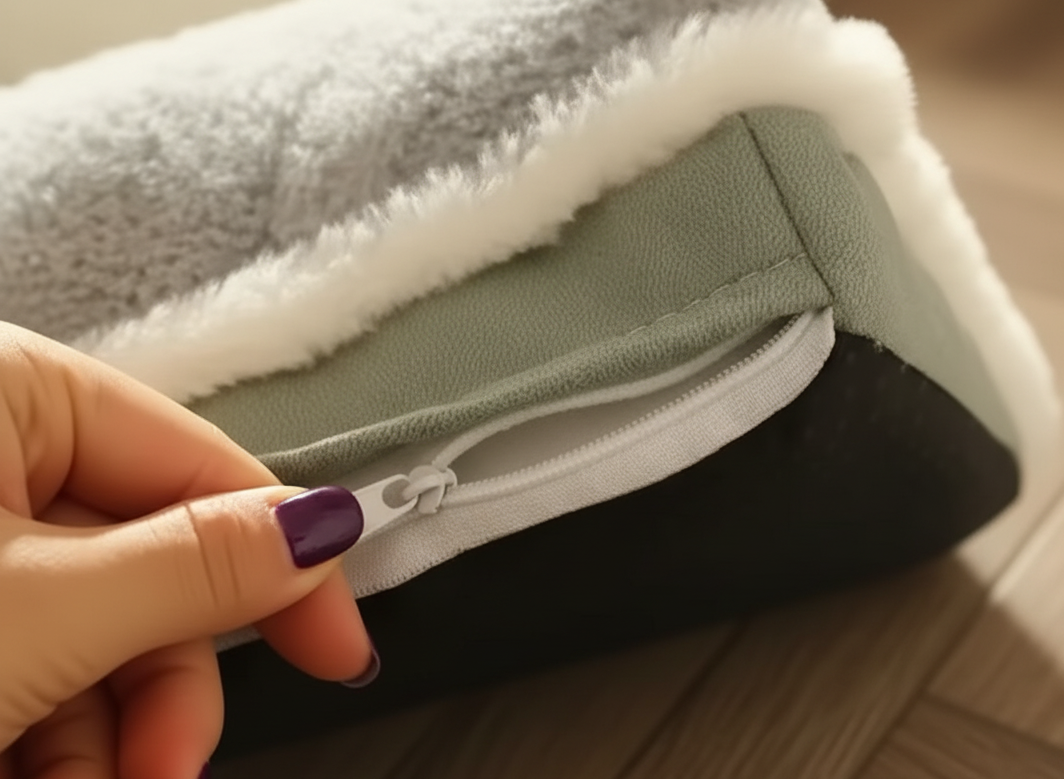 Ergonomisch huisdierenkussen – voor gezonde gewrichten & diepe rust.